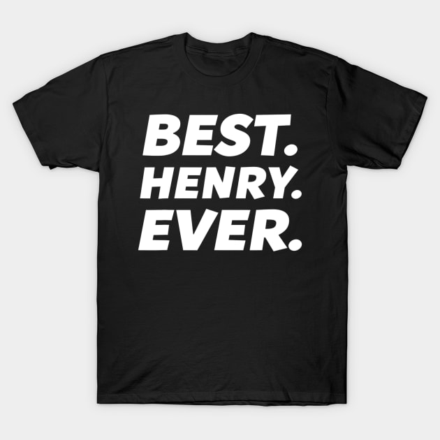 Funny Worlds Best Henry  Kid Henry Name T-Shirt by Olegpavlovmmo